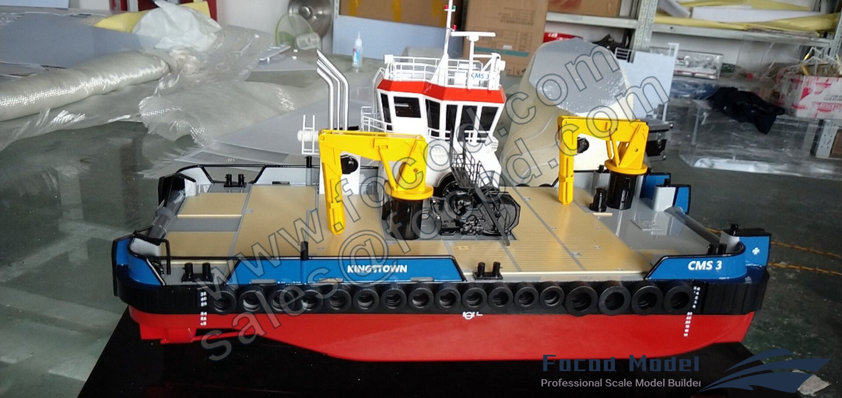 customized model of 26.9m ersatile multicat vessel